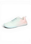 Waldläufer Barfussschuhe H-Britt Knitted (anatomisch Zehenbox, flexible Sohle) hellblau/pink Damen
