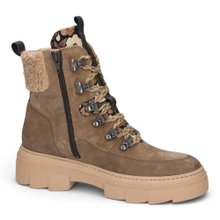 Waldläufer Winter Boots H-Saiga (Leather/Textile, warm lined) brown/taupe ladies