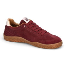 Waldläufer barefoot shoes H-Britt (suede, anatomical toe box, flexible sole) bordeaux ladies
