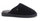 Warmbat Pantoffel Classic Suede mit Merino Schaffell schwarz Hausschuhe
