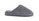 Warmbat Hausschuhe Pantoffel Classic Suede mit Merino Schaffell grau - 1 Paar