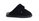 Warmbat Hausschuhe Pantoffel Flurry Suede mit Merino Schaffell schwarz Damen