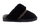 Warmbat kapcie Flurry Suede Tape z wełną merino czarne damskie