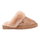 Warmbat Hausschuhe Pantoffel Collie Print mit Merino Schaffell metalic gold Damen
