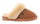 Warmbat Hausschuhe Pantoffel Flurry Suede Tape mit Merino Schaffell cognac braun Damen