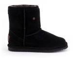 Warmbat Winterschuhe Kangaroo (Wildleder) schwarz Damen