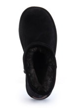 Warmbat buty zimowe Kangaroo (zamsz) czarne damskie