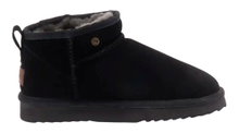 Warmbat Winterschuhe Durack Suede Boot (Merino-Schafwolle) schwarz Damen