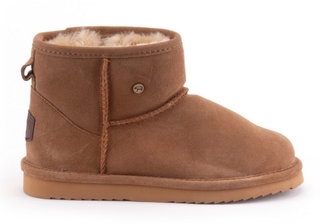 Warmbat Winter Shoes Wallaby (Suede) camel brown Ladies