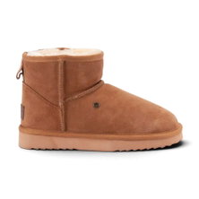 Warmbat Winter Shoes Wallaby (Suede) Cognac Brown Ladies