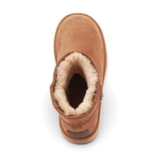 Warmbat Winterschuhe Wallaby (Wildleder) cognacbraun Damen