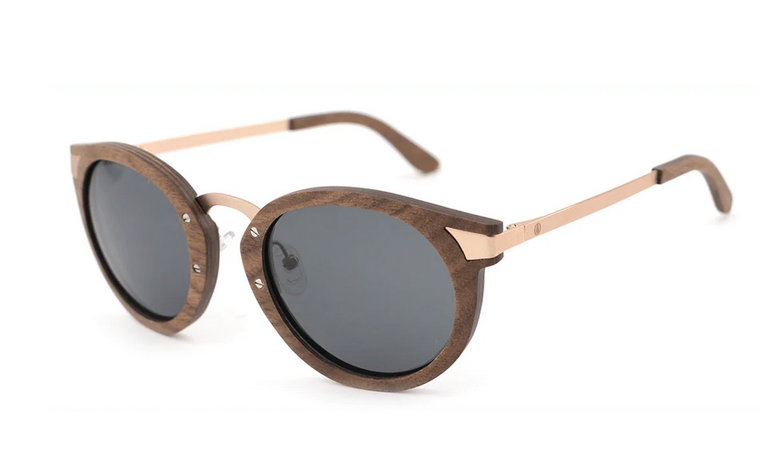 Wave Hawaii Sonnenbrille Savaneta braun/beige - 1 Brille mit Schutzhülle