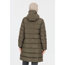Kurtka puchowa Whistler Winter-Steppmantel Amaret Long (ciepła, wodoodporna, wiatroszczelna) Czarny atrament ciemnozielony Damska