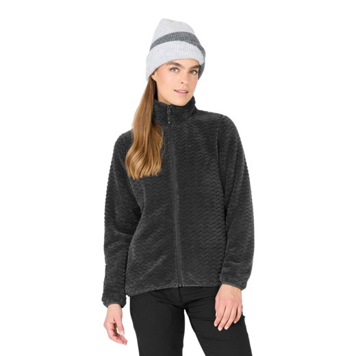 Whistler Fleecejacke Matra (100% Polyester, warm) asphaltgrau Damen