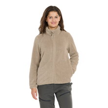 Whistler Fleecejacke Matra (100% Polyester, warm) hellbraun Damen