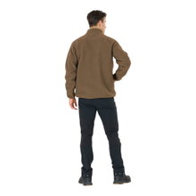Whistler Fleecejacke Pioneer Teddy (warm, Flauschige Textur) chocolatebraun Herren