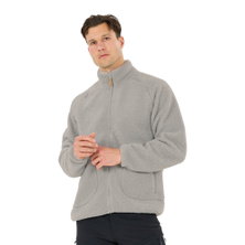 Whistler Fleecejacke Pioneer Teddy (warm, Flauschige Textur) grau Herren