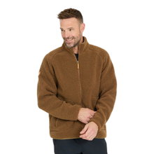 Whistler Fleecejacke Pioneer Teddy (warm, Flauschige Textur) braun Herren