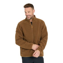 Whistler Fleecejacke Pioneer Teddy (warm, Flauschige Textur) braun Herren