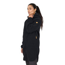 Whistler Fleecejacke Pioneer Long Teddy (warm, Flauschige Textur) schwarz Damen