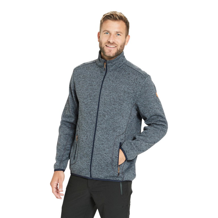 Whistler Fleece Jacket Sampton (breathable) blue mottled Men
