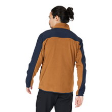 Whistler Fleece Jacket Evo (100% Polyester, breathable) orange/navy blue Men
