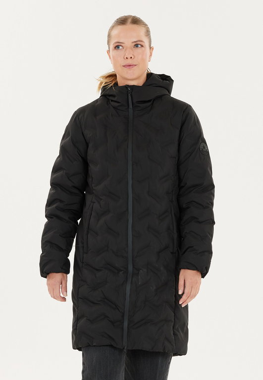 Whistler Wintermantel Dido Long Puffer (Kapuze, warm, wasserabweisend) schwarz Damen