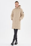 Whistler Wintermantel Dido Long Puffer (Kapuze, warm, wasserabweisend) cremeweiss/beige Damen