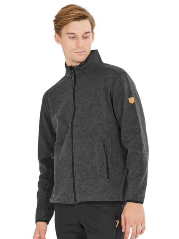 Whistler Fleecejacke Sampton (atmungsaktiv) grau Herren