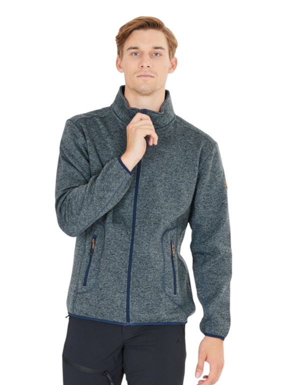 Whistler Fleecejacke Sampton (atmungsaktiv) grau/schwarz Herren