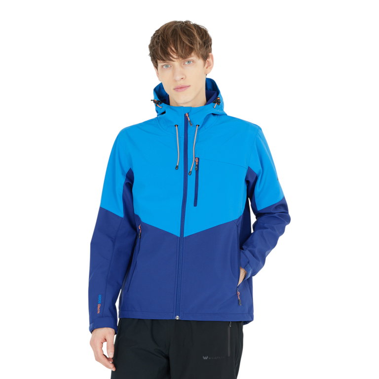 Whistler Softshell Jacket Rodney W-PRO 8,000 (waterproof, PFC-free) blue/navy Men