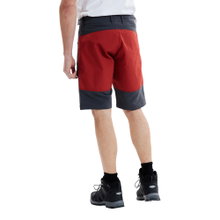 Whistler Trekking-Wanderhose Eric Short (atmungsaktiv) kurz grau/rot Herren