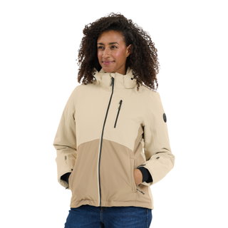 Whistler Winter-Skijacke Drizzle Ski Jacket W-PRO 10000 (winddicht, wasserdicht, wärmeisolierung) taupebraun/braun Damen