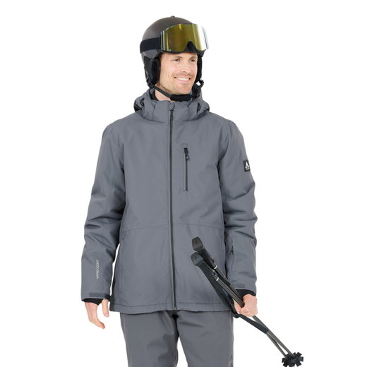 Whistler Winter-Skijacke Drizzle Ski Jacket W-PRO 10000 (winddicht, wasserdicht, wärmeisolierung) grau Herren