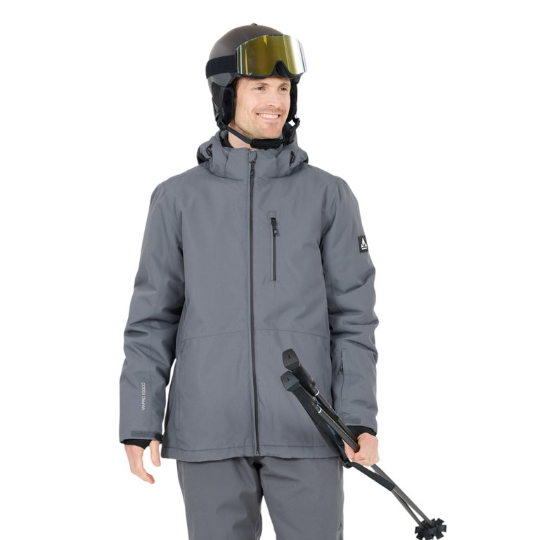 Whistler Winter-Skijacke Drizzle Ski Jacket W-PRO 10000 (winddicht, wasserdicht, wärmeisolierung) grau Herren