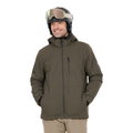 Whistler Winter-Skijacke Drizzle Ski Jacket W-PRO 10000 (winddicht, wasserdicht, wärmeisolierung) dunkelbraun Herren