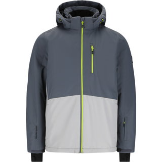 Whistler Winter-Skijacke Drizzle Ski Jacket W-PRO 10000 (winddicht, wasserdicht, wärmeisolierung) grau/dunkelgrau Herren