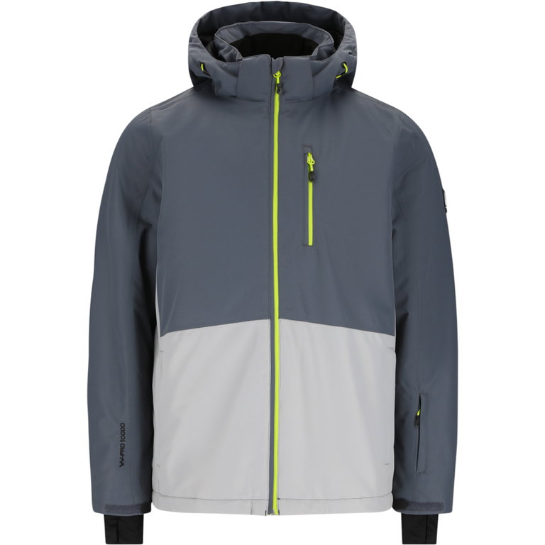 Kurtka narciarska Whistler Winter-Skijacke Drizzle W-PRO 10000 (wiatrproof, wodoodporna, izolacja cieplna) szara/ciemnoszara męska