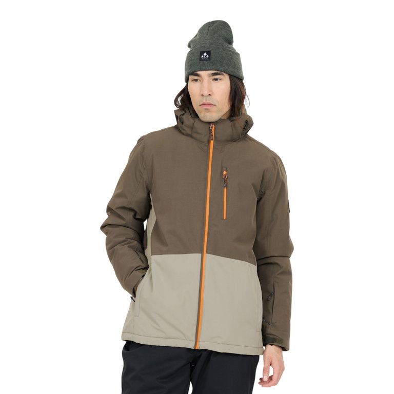 Whistler Winter-Skijacke Drizzle Ski Jacket W-PRO 10000 (winddicht, wasserdicht, wärmeisolierung) braun/beige Herren