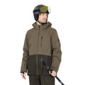 Whistler Winter-Skijacke Drizzle Ski Jacket W-PRO 10000 (winddicht, wasserdicht, wärmeisolierung) khakirün/schwarz Herren