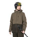 Whistler Winter-Skijacke Drizzle Ski Jacket W-PRO 10000 (winddicht, wasserdicht, wärmeisolierung) khakirün/schwarz Herren