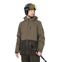 Whistler Winter-Skijacke Drizzle Ski Jacket W-PRO 10000 (winddicht, wasserdicht, wärmeisolierung) khakirün/schwarz Herren