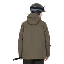 Whistler Winter-Skijacke Drizzle Ski Jacket W-PRO 10000 (winddicht, wasserdicht, wärmeisolierung) khakirün/schwarz Herren