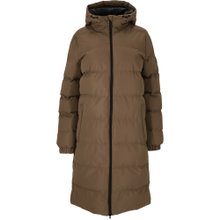 Whistler Winter-Steppmantel Abella Long Padded (Kapuze, warm, atmungsaktiv) braun Damen