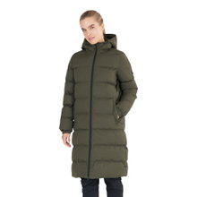 Whistler Winter-Steppmantel Abella Long Padded (Kapuze, warm, atmungsaktiv) olivegrün Damen
