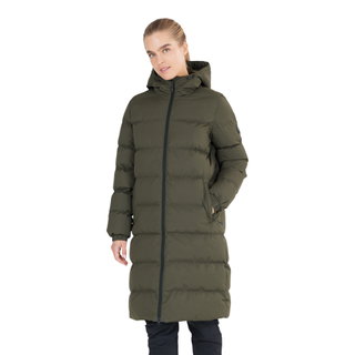 Whistler Winter-Steppmantel Abella Long Padded (Kapuze, warm, atmungsaktiv) olivegrün Damen