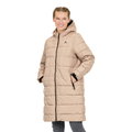 Whistler Winter-Steppmantel Amaret Long Puffer Jacket (warm, wasserdicht, winddicht) taupebraun Damen