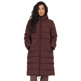 Whistler Winter-Steppmantel Amaret Long Puffer Jacket (warm, wasserdicht, winddicht) burgundrot Damen
