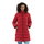 Whistler Winter Quilted Coat Amaret Long Puffer Jacket (warm, waterproof, windproof) tomato red ladies