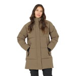 Whistler Winterjacke Greyston Long Puffer Jacket (warm, winddicht) braun Damen